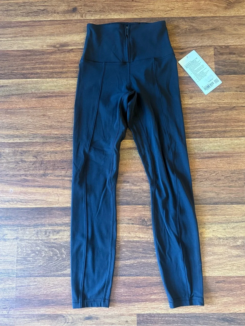 NWT Lululemon Align Zip Front Legging 25” - Black - Size 2